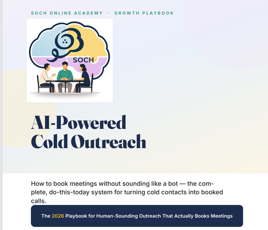 AI-Powered Cold Outreach: How to Book Meetings Without Sounding Like a Bot (Guide + 100 Done-For-You Leads)